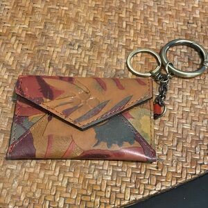 Patricia Nash Leather Key & Card Holder